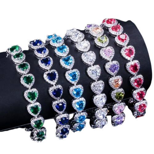 Heart Stone Bracelet