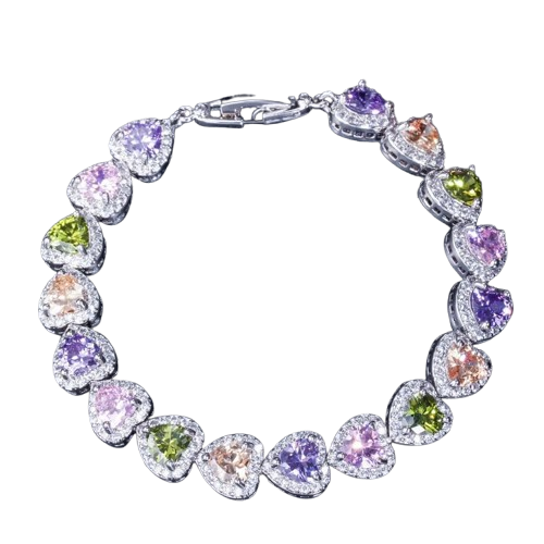Heart Stone Bracelet