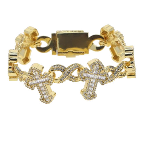 Divine Cross Bracelet