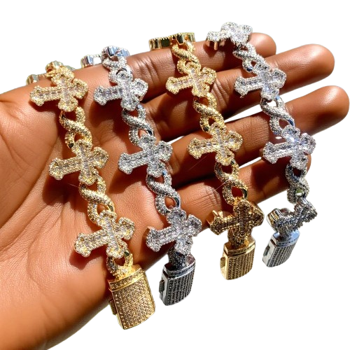 Divine Cross Bracelet