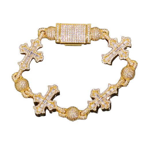 Divine Cross Bracelet