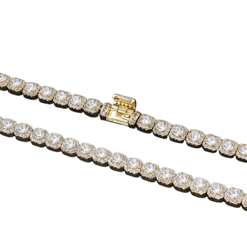 Cluster Tennis Bracelet