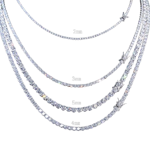 Moissanite Tennis chain